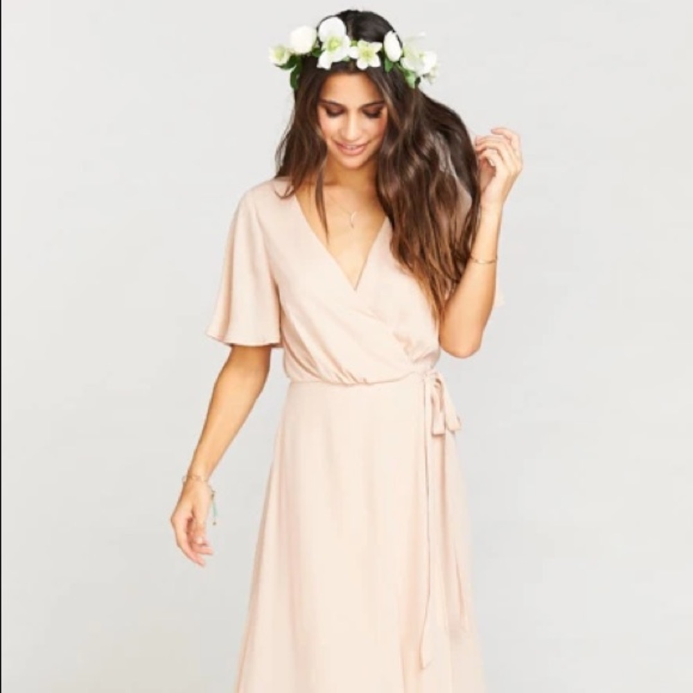 Show me your mumu Sophia wrap dress
